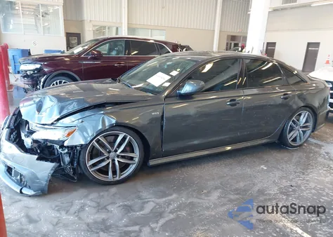 2016 Audi S6 4.0T Premium Plus z USA, uszkodzony, nr VIN WAUF2AFC3GN167815